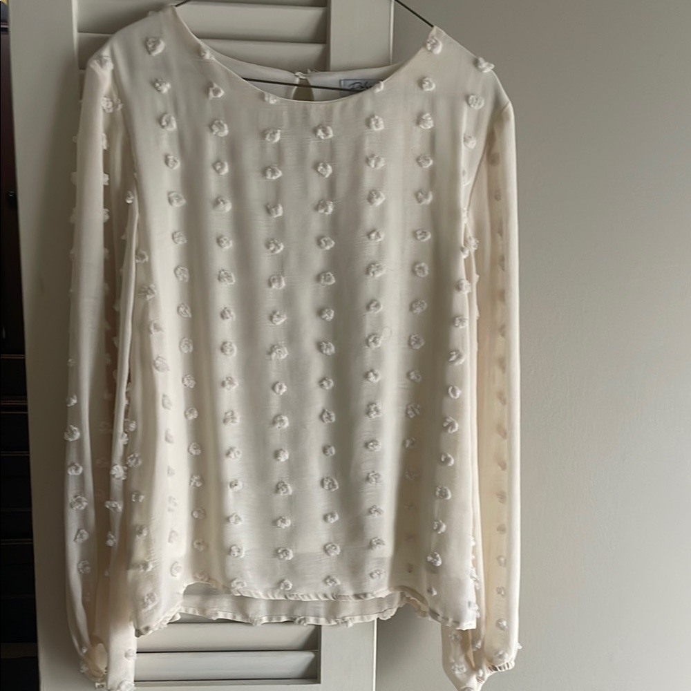 Elegant Cream Blouse